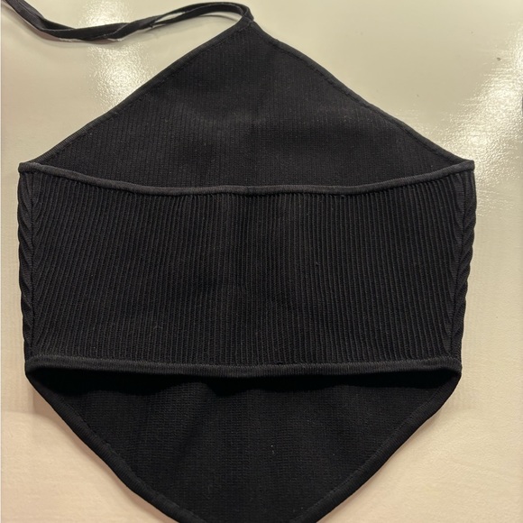 Aritzia sculpt knit tie top - Picture 4 of 6